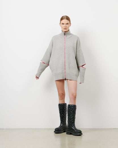 Grey - Rose Zip